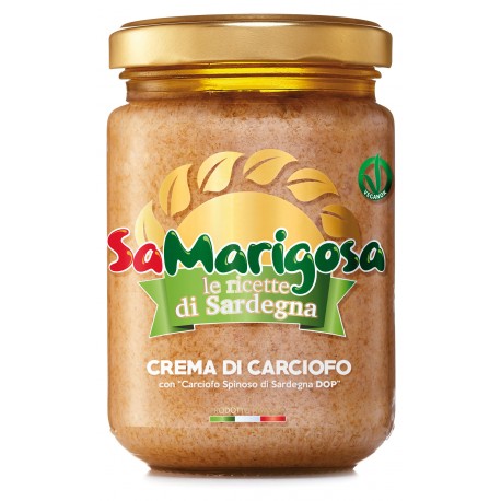 Crema di Carciofo con “Carciofo Spinoso di Sardegna D.O.P”  Vaso 130 g