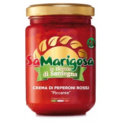 Crema di Peperoni Rossi “Piccante” Vaso 130 g