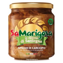 Artichoke slices from 'DOP Sardinian spiny artichoke' 280 g jar