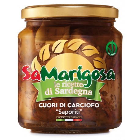 Cuori di Carciofo Saporiti Vaso 280 g