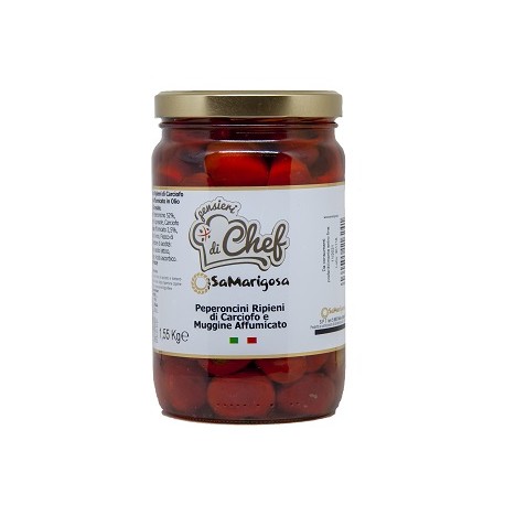 Peperoncino Rip con Carciofo e Mugg. Aff. Vaso 1550 g