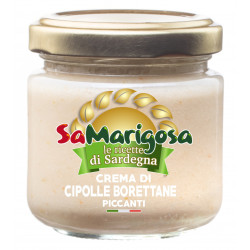 Spicy Borettana cipollini spread. 90 g. Jar