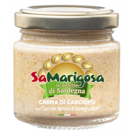 Crema di Carciofo con "Carciofo Spinoso di Sardegna D.O.P"  Vaso 90 g