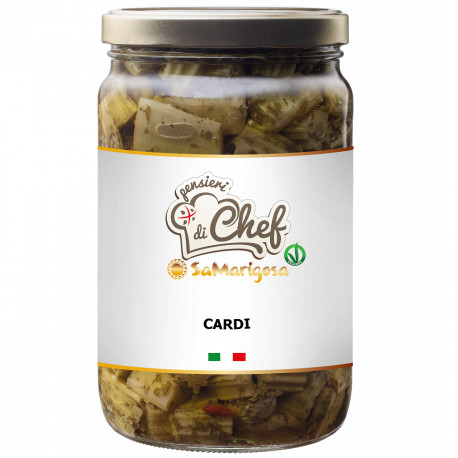 Cardo sott'olio Vaso 1380 g