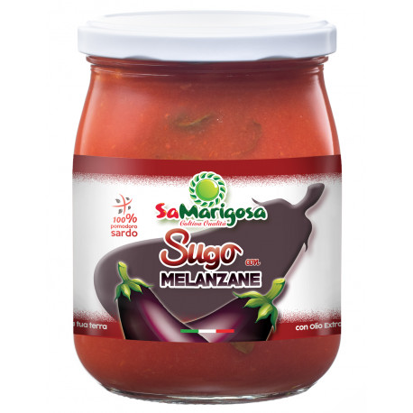 Ready tomato sauce with aubergine 300 jar