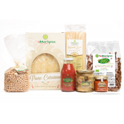 Gift basket 7 items.