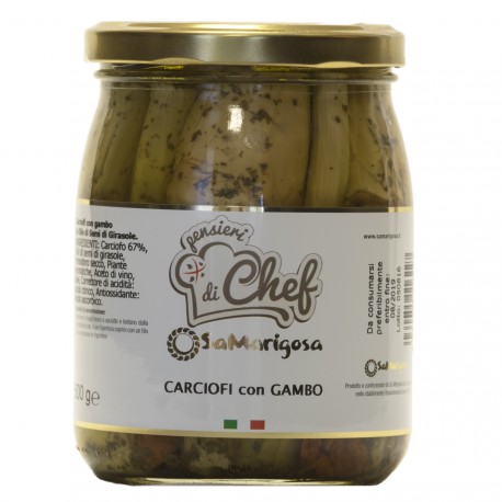 Carciofo Gambetto Gusto Speziato in SEMI Vaso 520 g